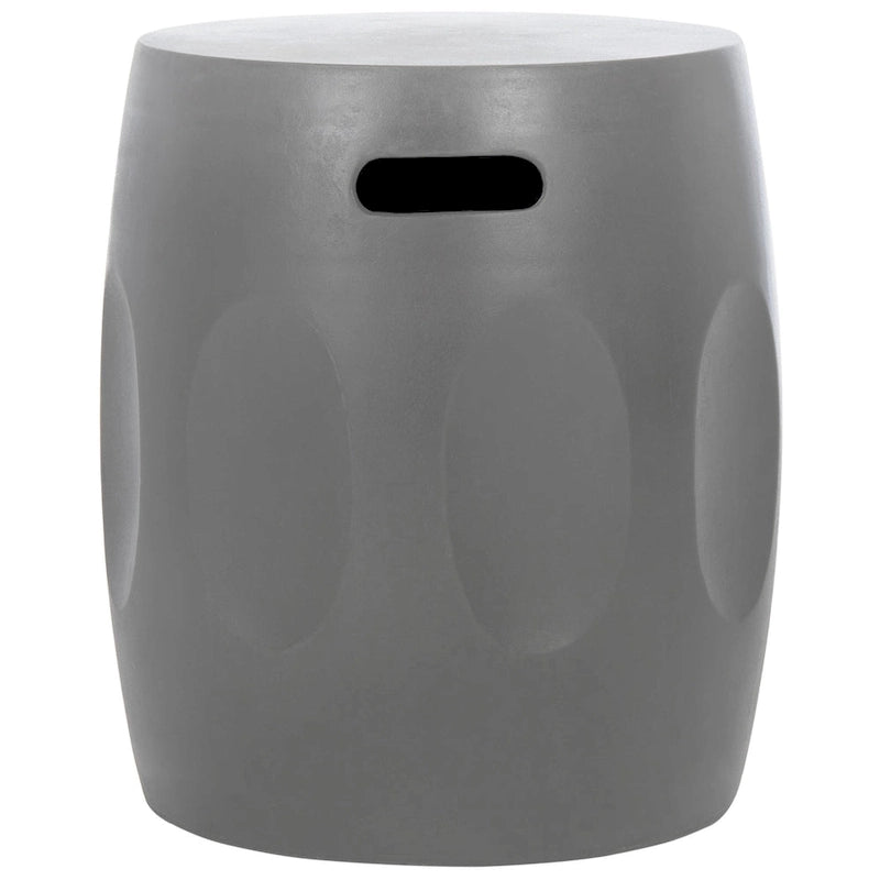 Concrete Indoor/ Outdoor Accent Table (Dark Grey) - 16W x 16D x 18H