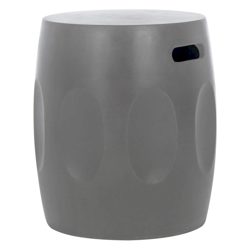 Concrete Indoor/ Outdoor Accent Table (Dark Grey) - 16W x 16D x 18H