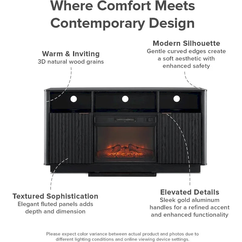 59 Electric Fireplace TV Stand