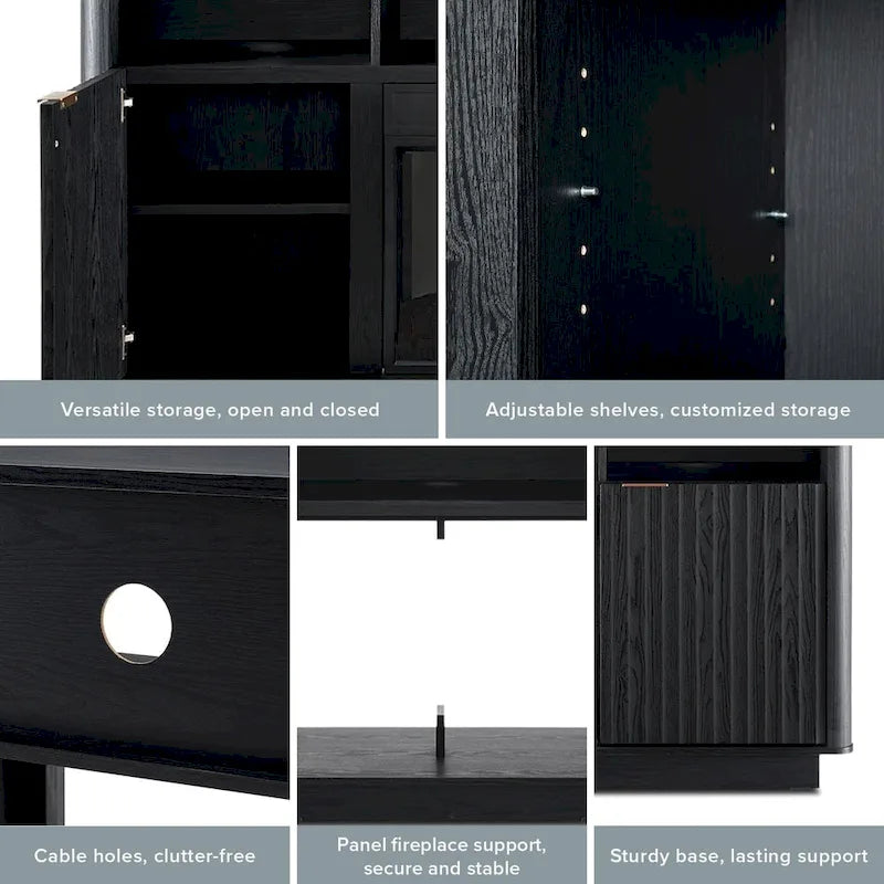 59 Electric Fireplace TV Stand