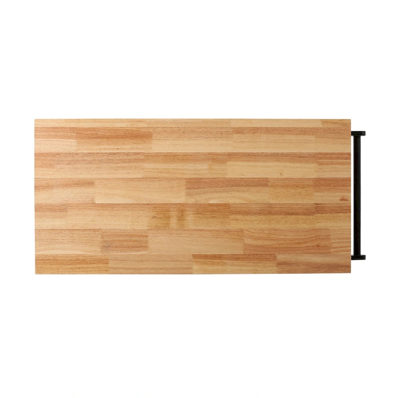 Contemporary Kitchen Cart with Wheels - 41.75 W x 18.90 D x 35.25 H