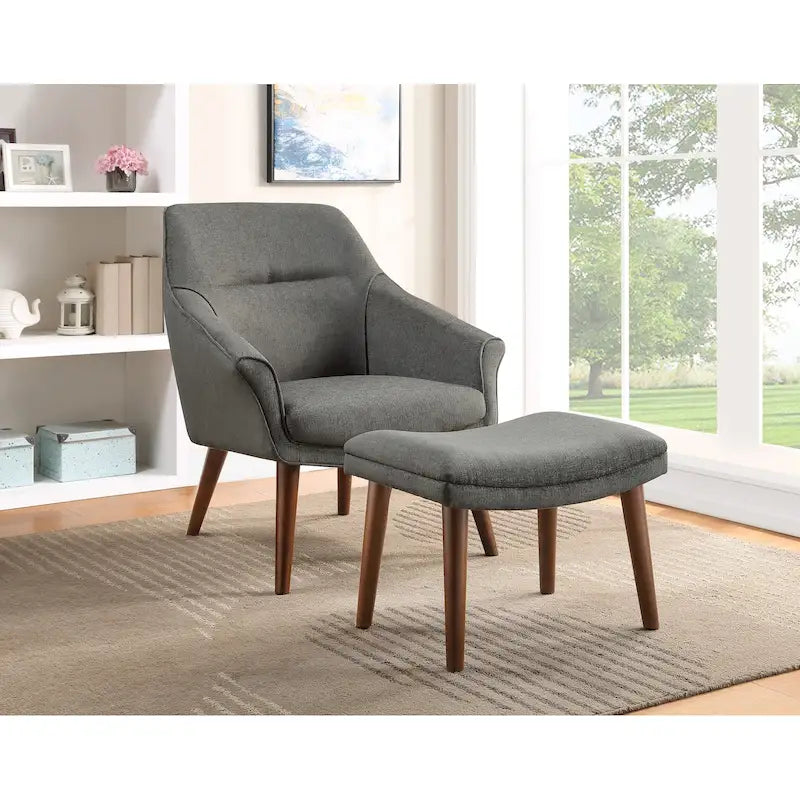 Chair and Ottoman
