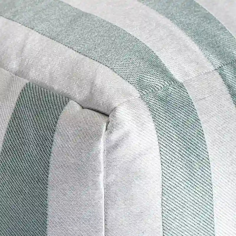 Indoor/Outdoor 18 x 18 Square Pouf Ottoman
