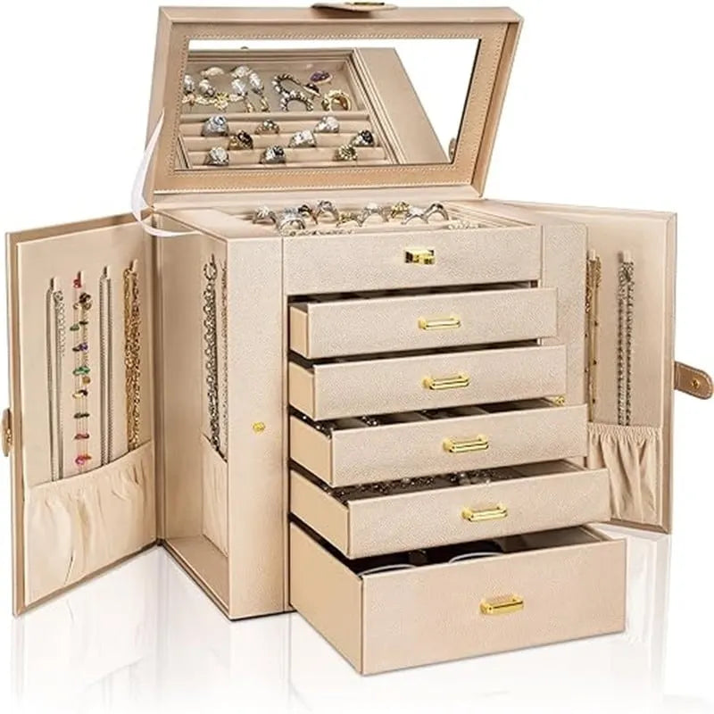 Huge Jewelry Box Organizer Functional