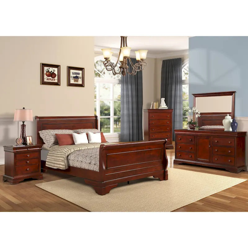 Rodgers 5-Drawer Chest with Lift-top