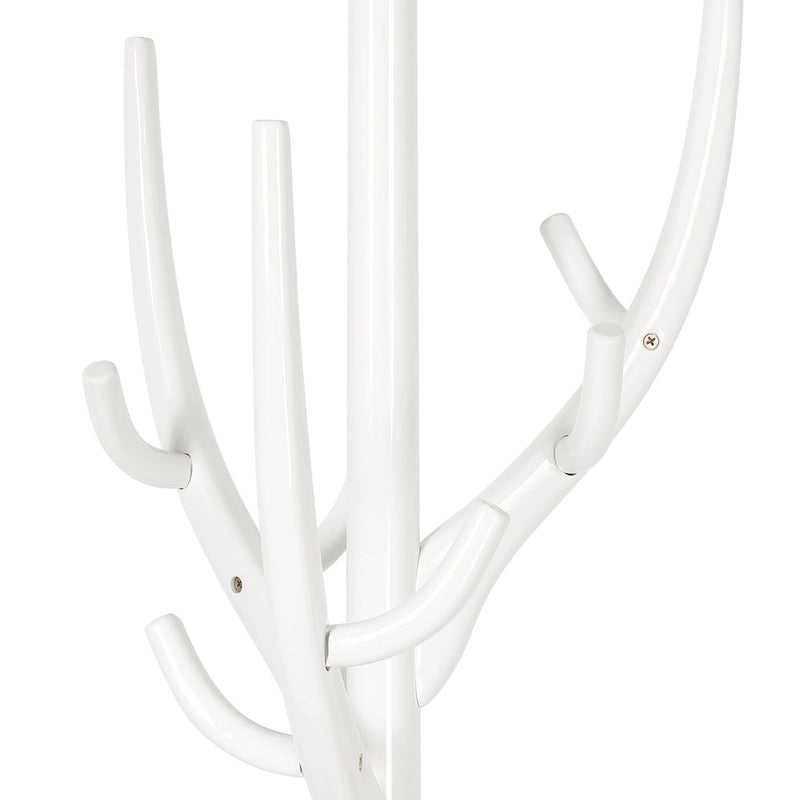 Adjustable Tree-branch Coat Rack Freestanding, Rubberwood Coat Tree - 16.54Dia. x 71.65H