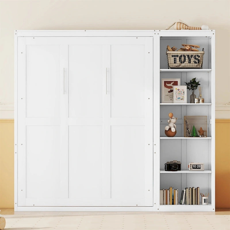 Murphy Bed Wall Bed with Shelves