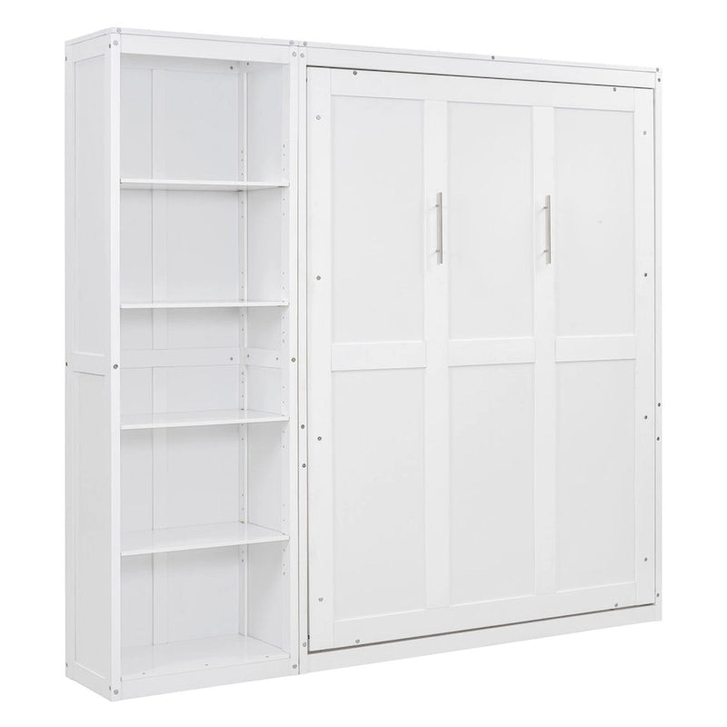 Murphy Bed Wall Bed with Shelves