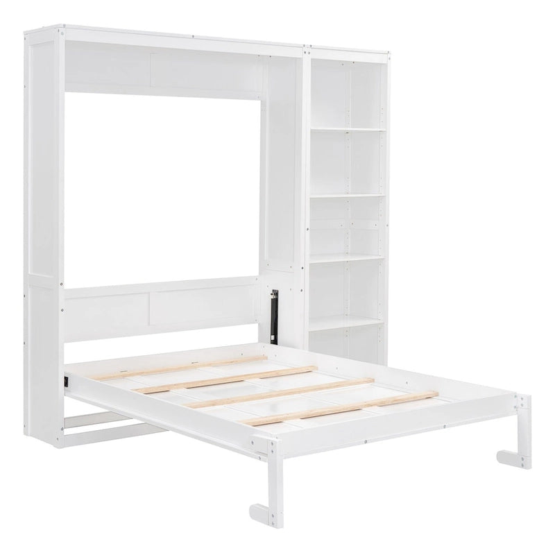 Murphy Bed Wall Bed with Shelves