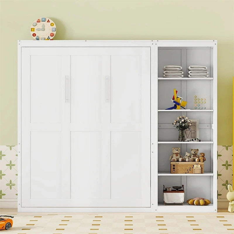 Murphy Bed Wall Bed with Shelves