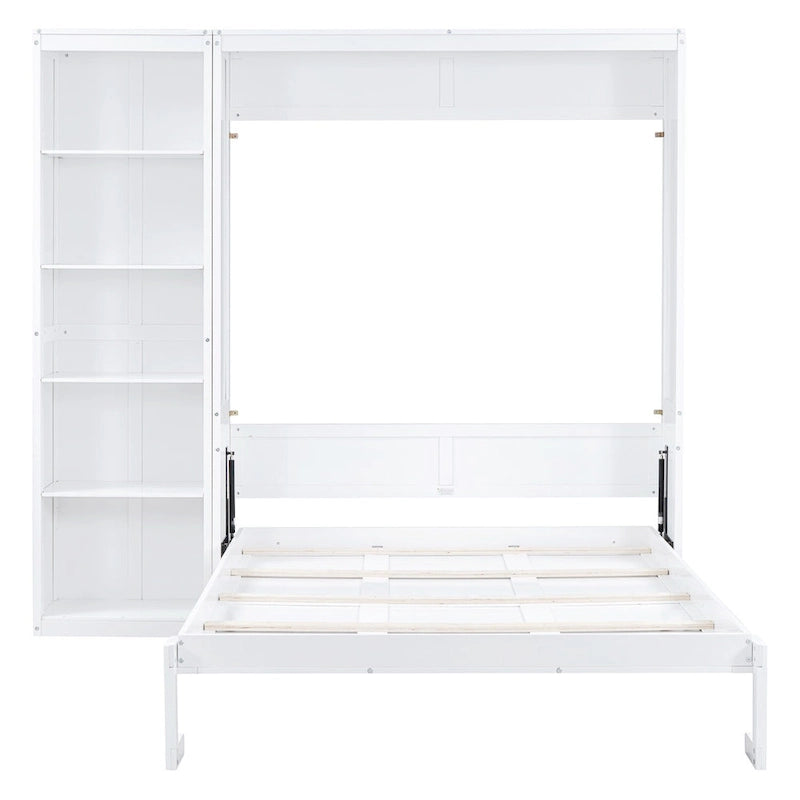 Murphy Bed Wall Bed with Shelves