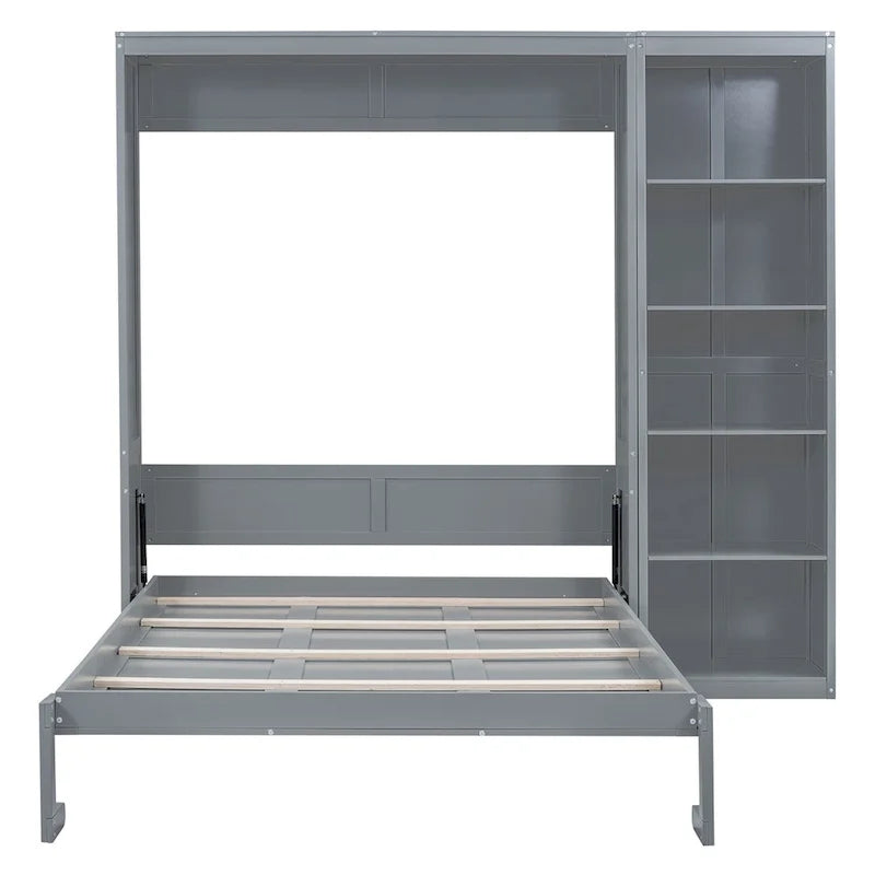 Murphy Bed Wall Bed with Shelves