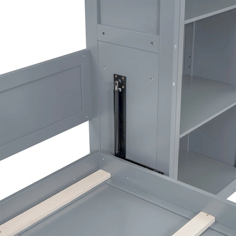 Murphy Bed Wall Bed with Shelves