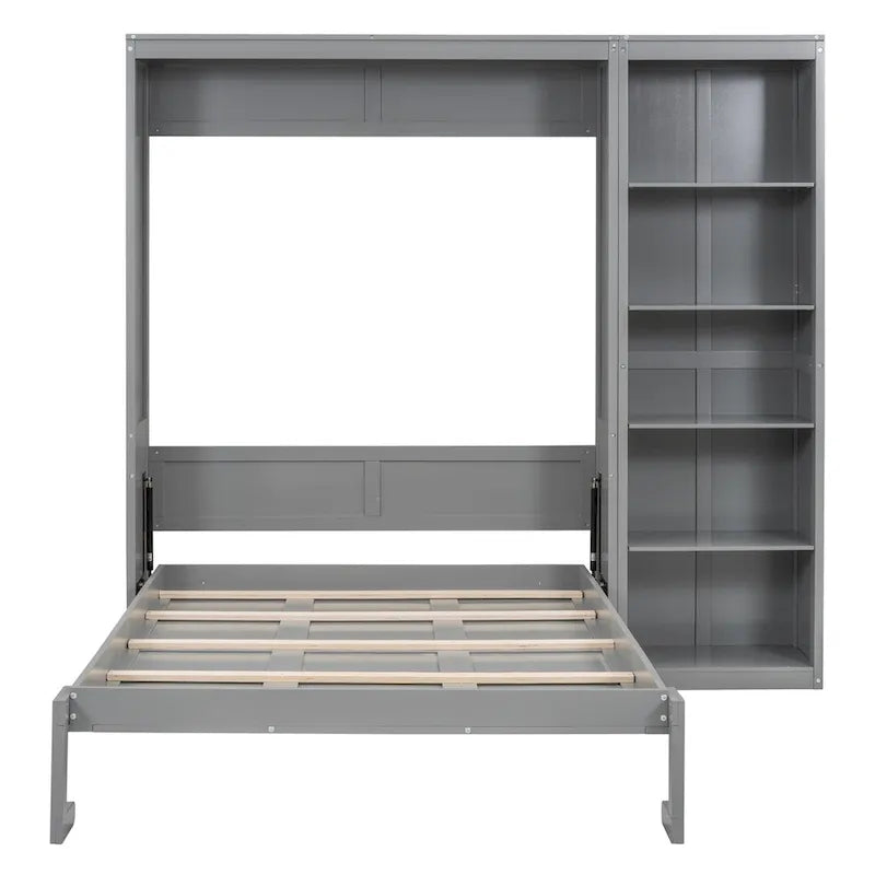 Murphy Bed Wall Bed with Shelves