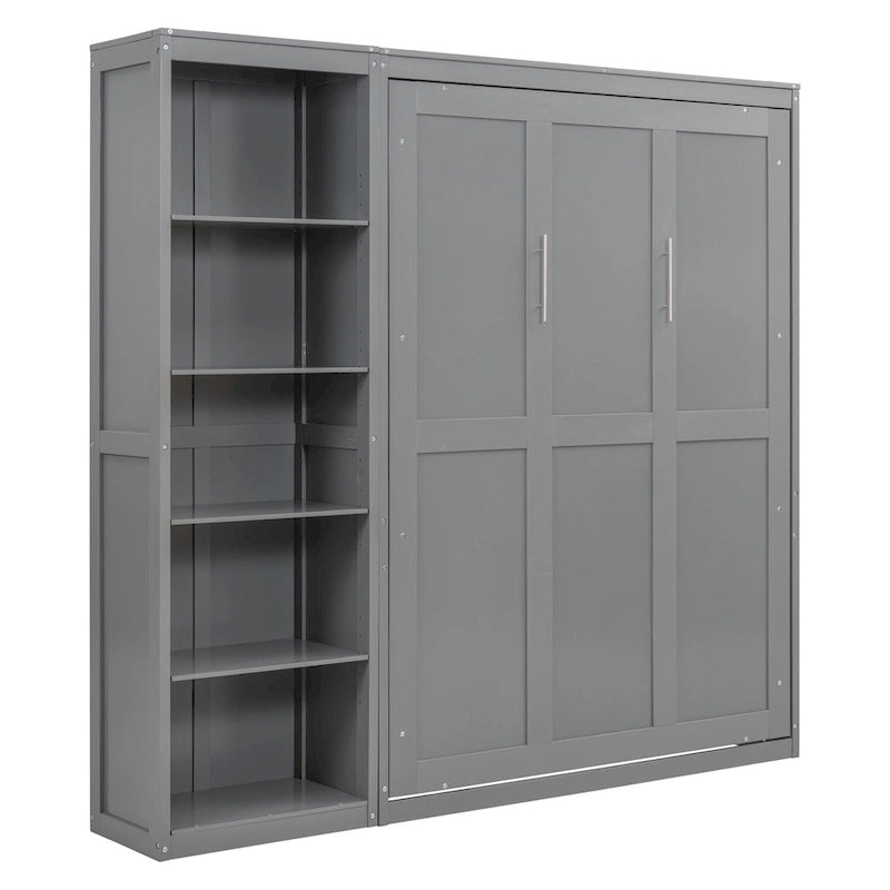 Murphy Bed Wall Bed with Shelves
