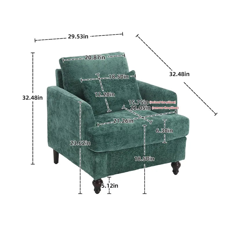 Modern Accent Chair Lounge Chair