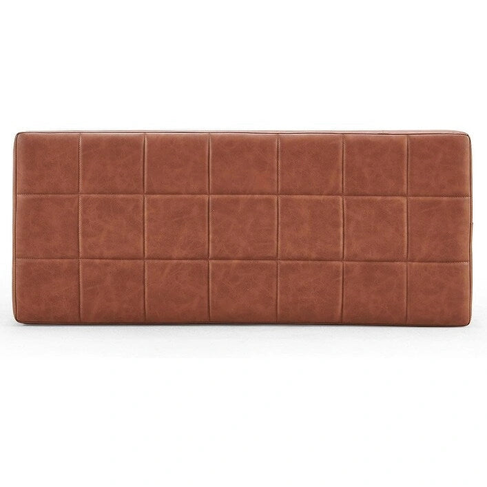 36.6 Upholstered Leather PU Dining Bench