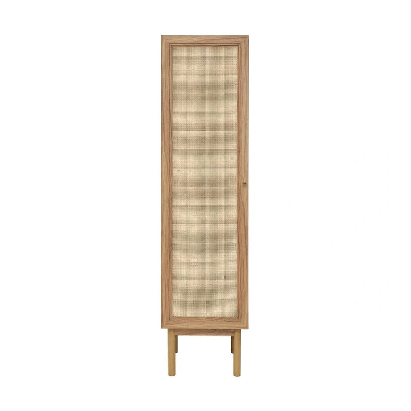 15 W x 60 H x 15 D Linen Cabinet in Oak