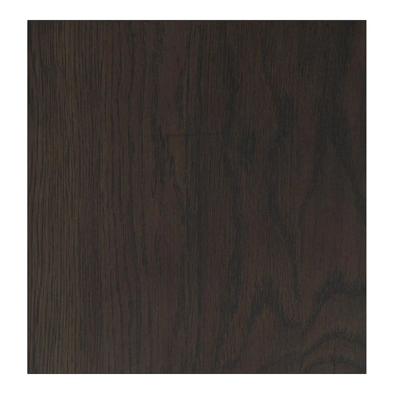Small Oval Coffee Table, Dark Brown